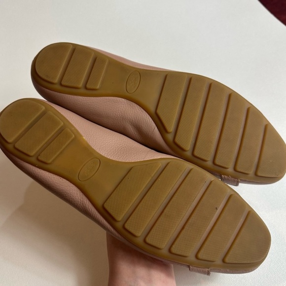 Coach Leather Bianca Logo Accent Hardware Flats - Picture 3 of 8